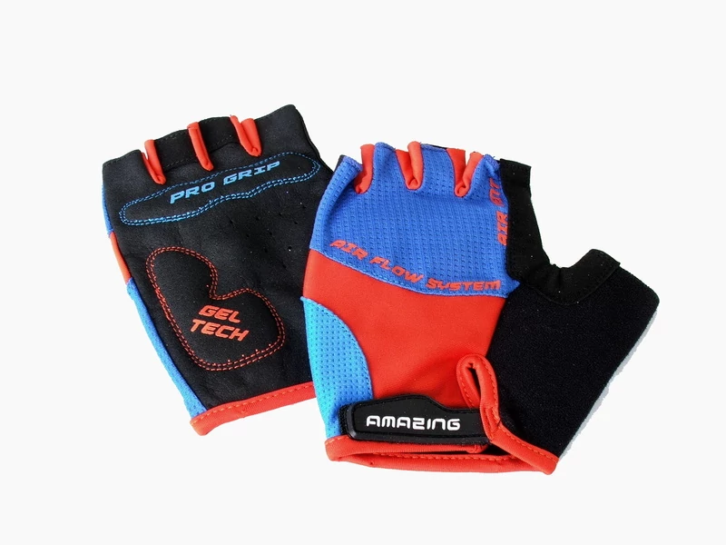 Kesztyű kék/piros xl amazing