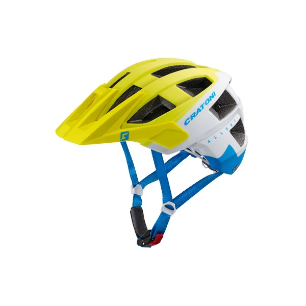 Cratoni sisak allset lime-white-blue mat m-l 58-61 cm cratoni