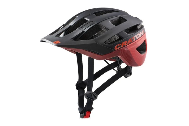 Sisak allrace black-red matt s-m cratoni