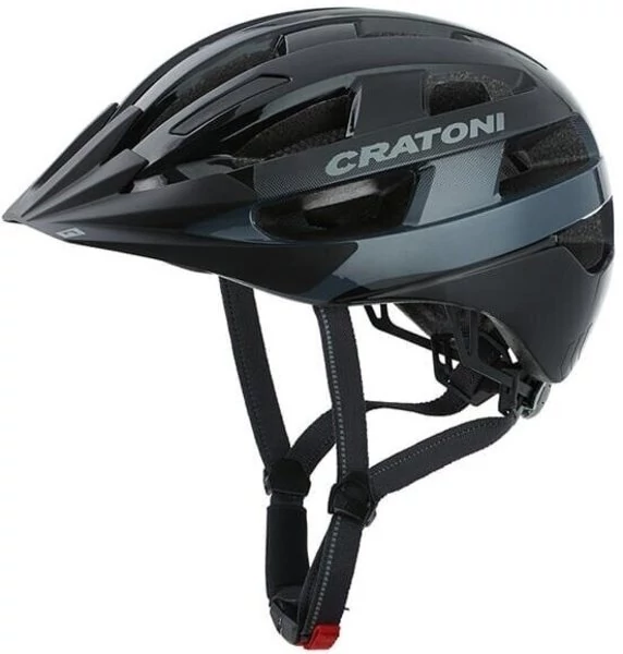 Sisak velo-x black glossy m-l cratoni