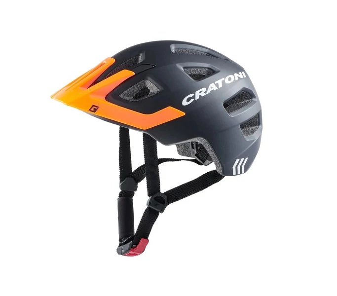Cratoni sisak maxster pro black-orange matt xs-s (46-51 cm) cratoni