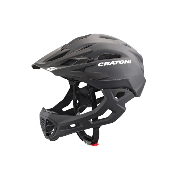 Cratoni sisak c-maniac black matt s-m 52-56 cm cratoni