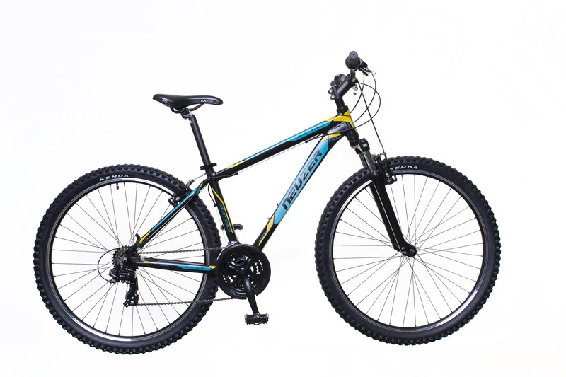 Neuzer jumbo hobby férfi MTB kerékpár fekete/türki -sárga 21