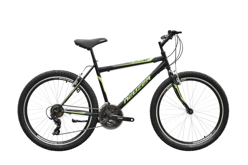 Neuzer nelson 50 férfi MTB kerékpár fekete/neon zöld-zöld 17
