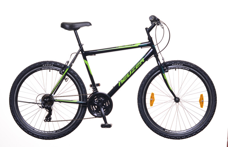 Neuzer nelson 30 férfi MTB kerékpár fekete/neon zöld-zöld 19
