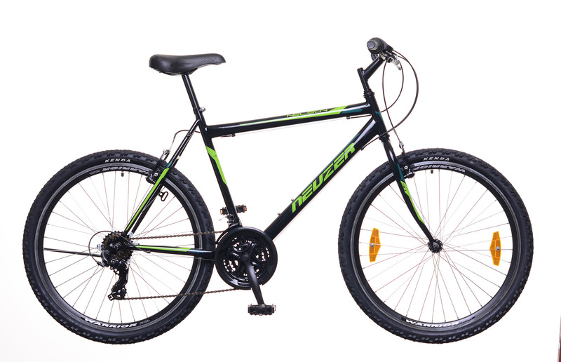 Neuzer nelson 30 férfi MTB kerékpár fekete/neon zöld-zöld 21