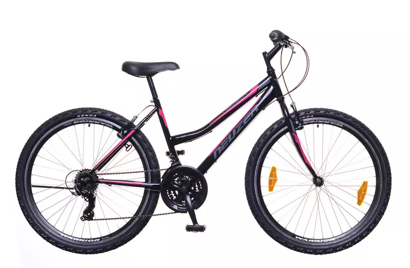 Neuzer nelson 30 női MTB kerékpár ekete/szürke- pink 15