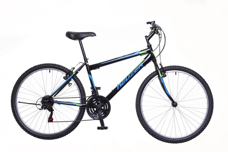 Neuzer nelson 18 férfi MTB kerékpár fekete/türkiz neon zöld 15