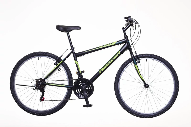 Neuzer nelson 18 férfi MTB kerékpár fekete/neon zöld-zöld 15