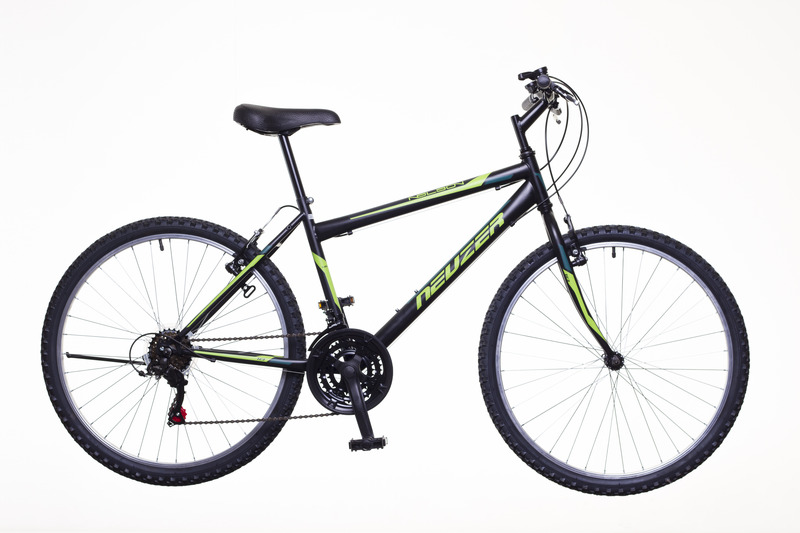 Neuzer nelson 18 férfi MTB kerékpár fekete/neon zöld-zöld 21