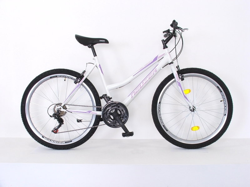Neuzer nelson 18 női MTB kerékpár fehér/lila- rózsaszín 19