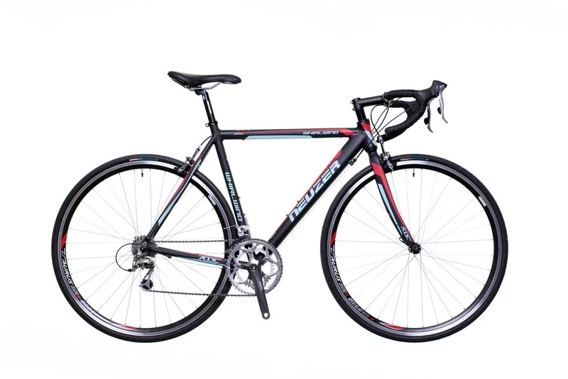 Neuzer országúti kerékpár whirlwind 200 fekete/fehér piros 58 cm