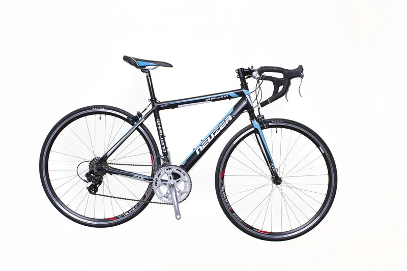 Neuzer országúti kerékpár whirlwind 50 fekete/fehér- kék 58 cm