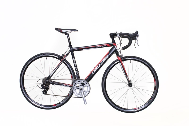 Neuzer országúti kerékpár whirlwind 50 fekete/fehér- piros 46 cm