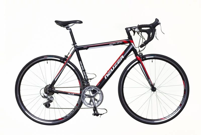 Neuzer országúti kerékpár whirlwind 50 fekete/fehér- piros 54 cm