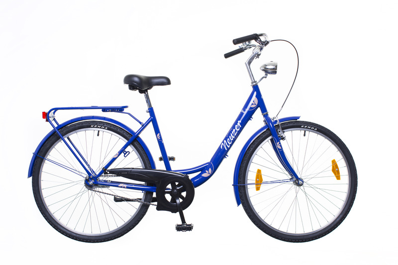 Neuzer balaton 26 1s női s.városi kerékpár kék/barna- fehér