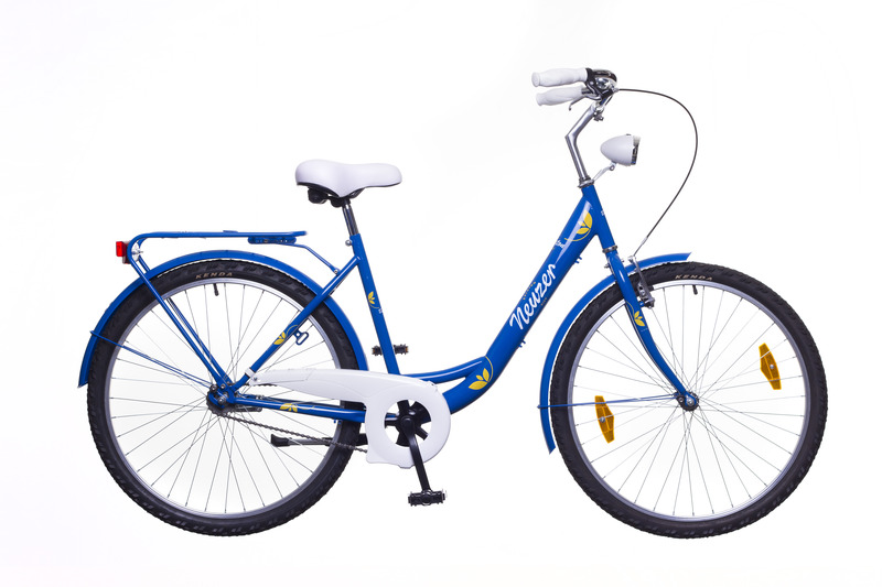 Neuzer balaton 26 plus női városi kerékpár fehér/kék sárga