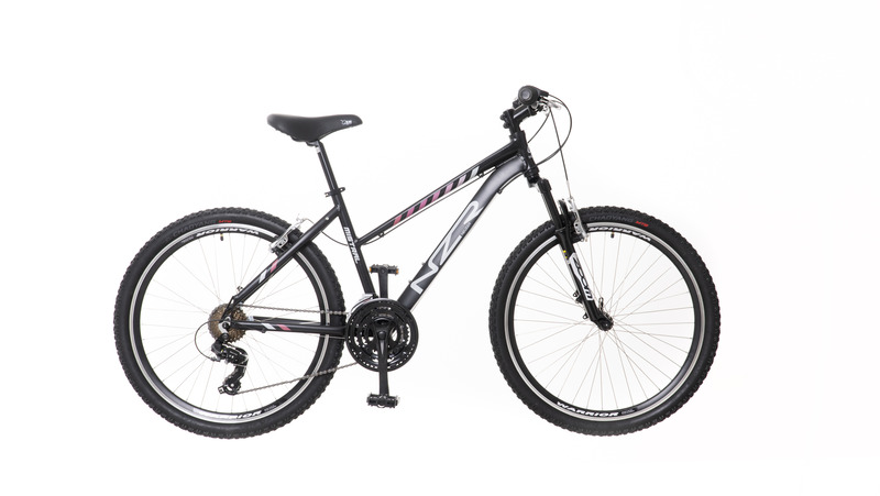 Neuzer mistral 30 női MTB kerékpár fekete/pink- fehér 17