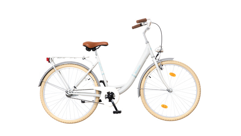 Neuzer balaton premium 28 1s női városi kerékpár szürke/türkiz