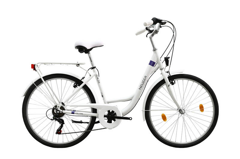 Neuzer venezia 30 női városi kerékpár fehér/lila 17