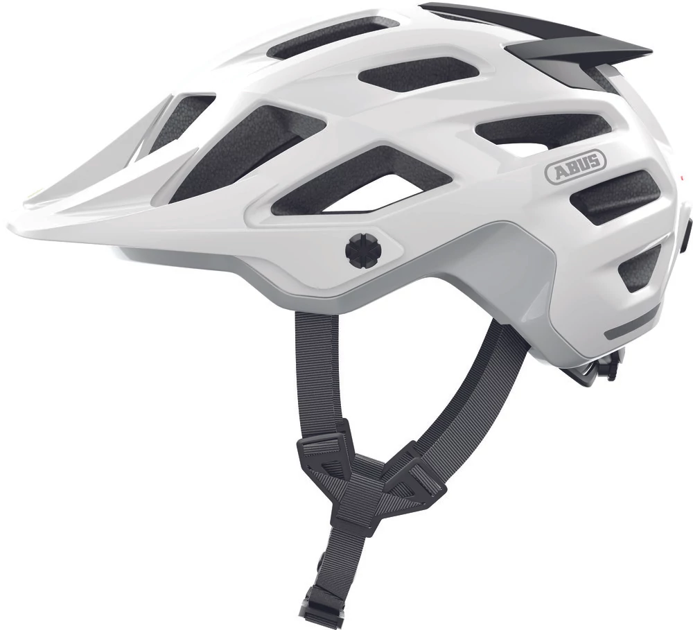 ABUS kerékpáros sport sisak Moventor 2.0, In-Mold, shiny white, S (51-55 cm)