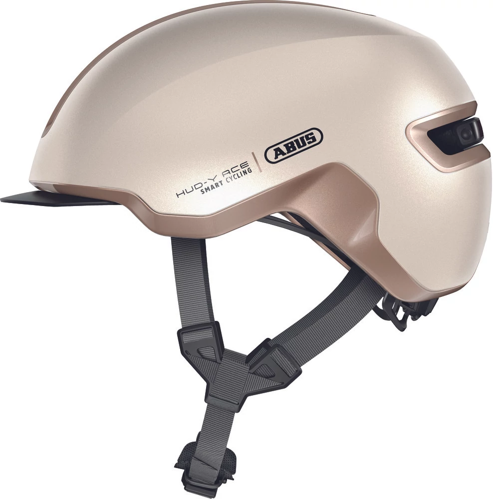 ABUS kerékpáros városi sisak Hud-Y, In-Mold, champagne gold, L (57-61 cm)