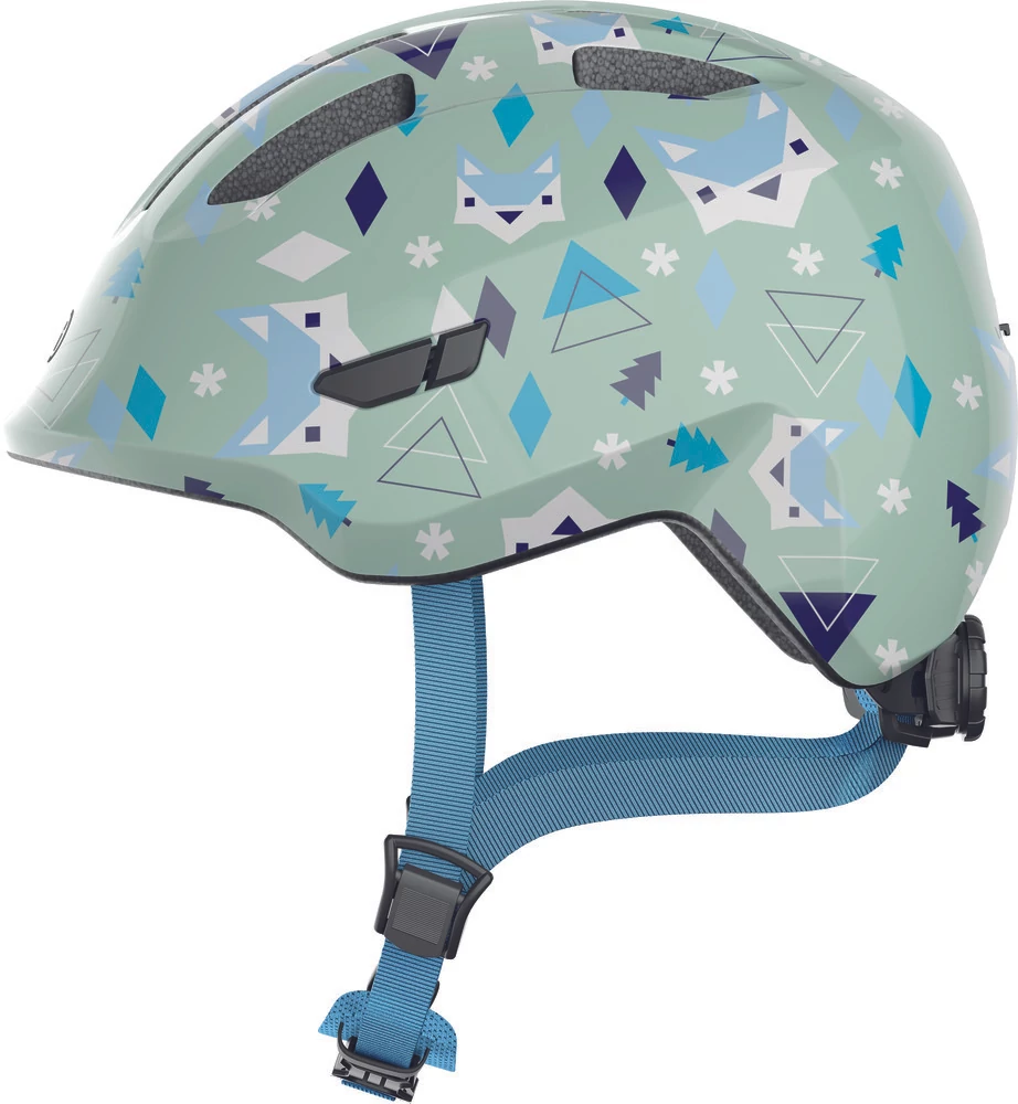 ABUS kerékpáros gyerek sisak Smiley 3.0, In-Mold, green nordic, M (50-55 cm)