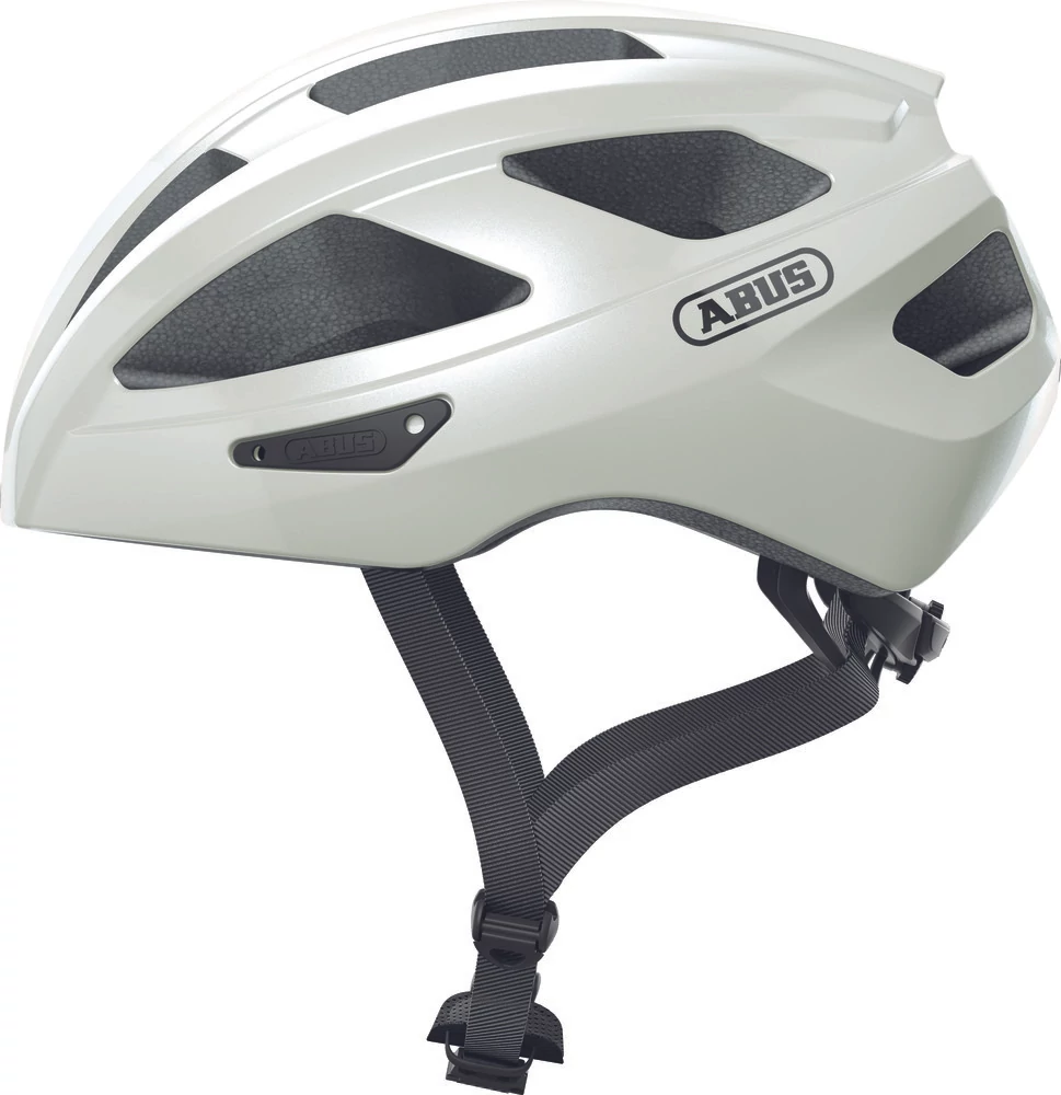 ABUS kerékpáros sport sisak Macator, In-Mold, pearl white, S (51-55 cm)