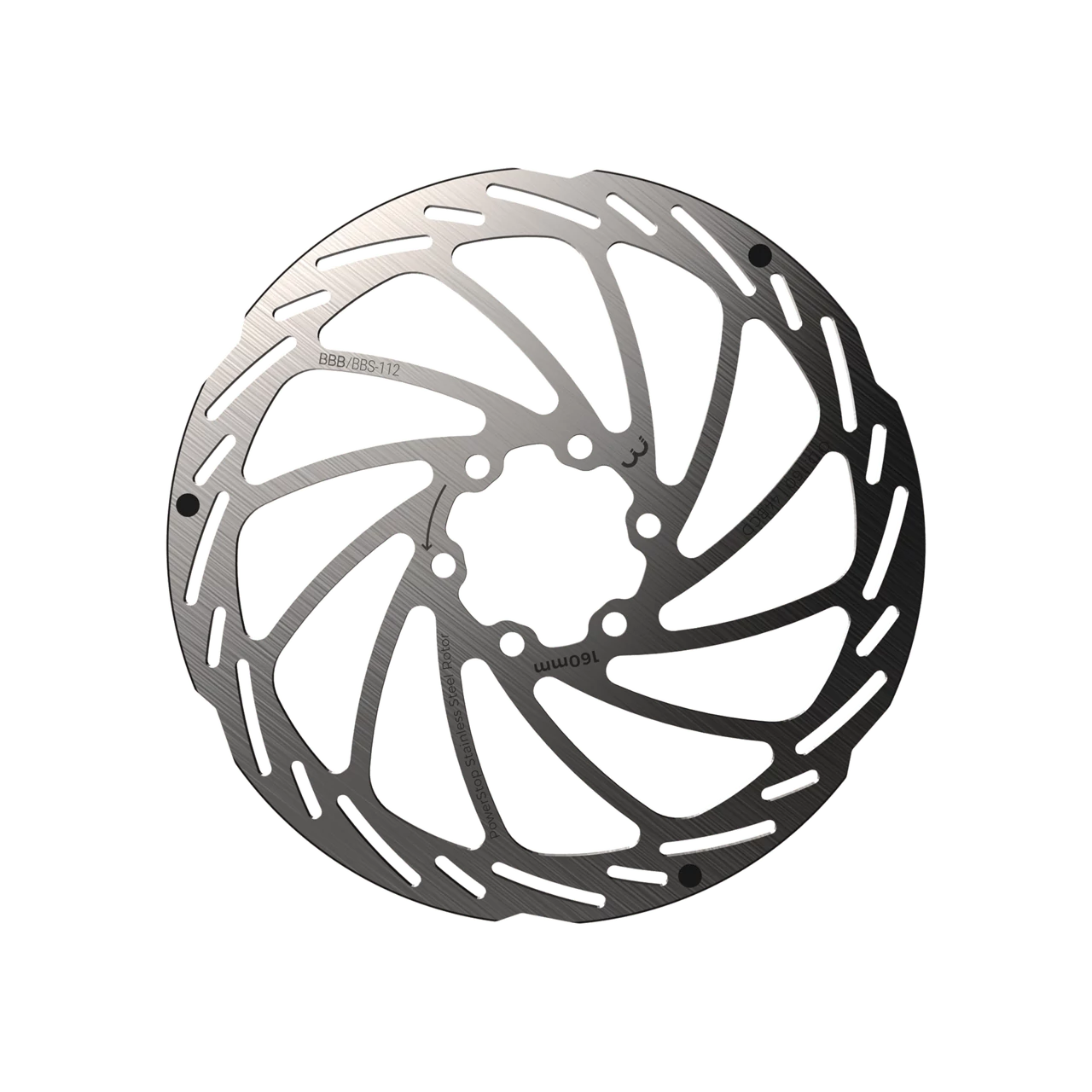 BBS-112 féktárcsa kerékpárhoz PowerStop 160mm