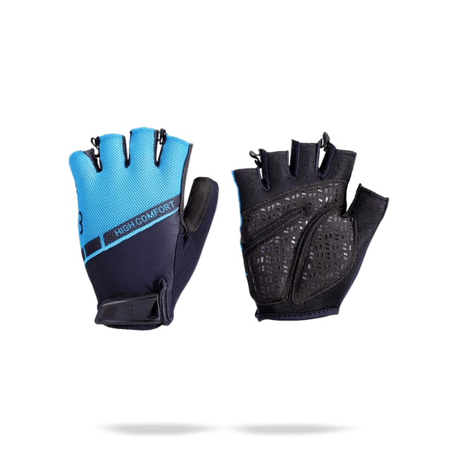 BBB Cycling kerékpáros kesztyű BBW-55 HighComfort, emlékező szivacsos, kék S