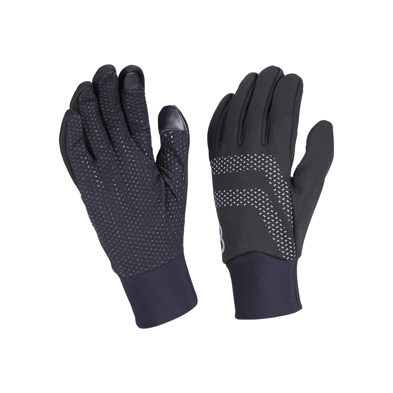 BBB Cycling kerékpáros téli kesztyű BWG-33 RaceShield WB 2.0, szélálló és vízlepergető, tavaszi és őszi időjáráshoz, fekete S
