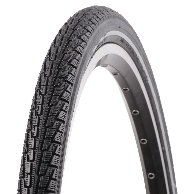 Vee Tire kerékpáros külső gumi 37-622 700x35C VRB349 City Cruz, Energetic Compound, B-proof Plus, 2mm defektvédelemmel, reflektoros, fekete (B34901)