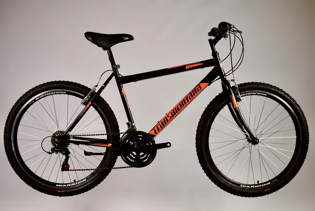 TransMontana MTB kerékpár 1.0 Revo fekete/narancs 17