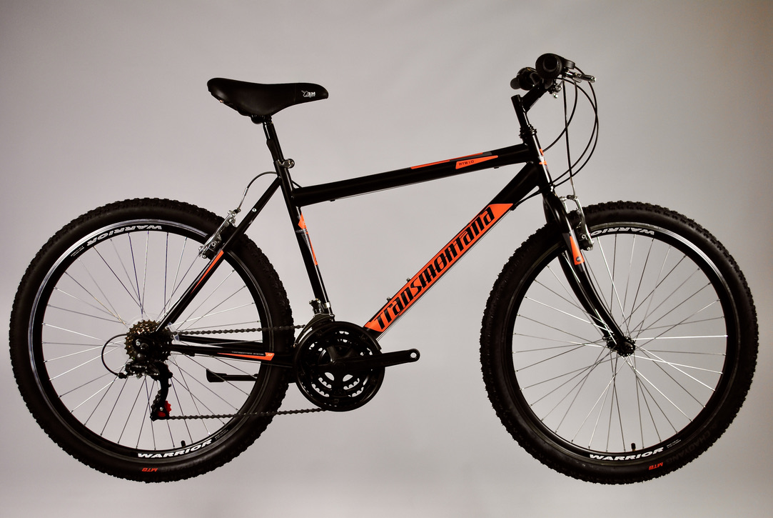 TransMontana MTB kerékpár 1.0 Revo fekete/narancs 19