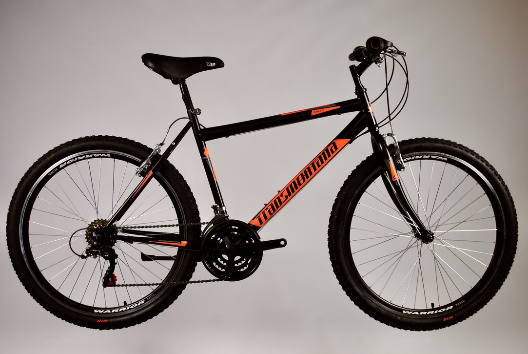 TransMontana MTB kerékpár 1.0 Revo fekete/narancs 23