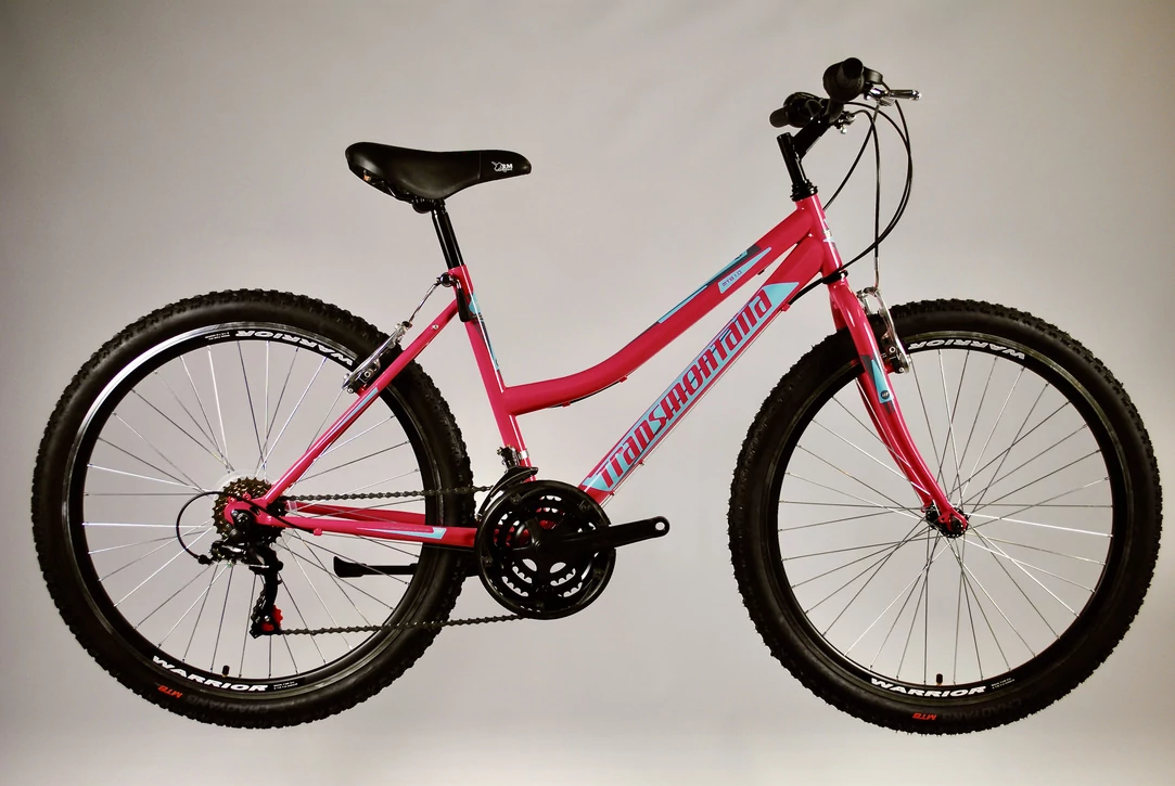 TransMontana MTB kerékpár 1.0 Revo női pink/kék 15