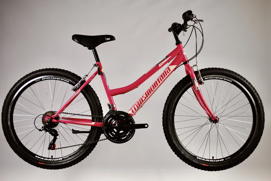 TransMontana MTB kerékpár 1.0 Revo női pink/fehér 17