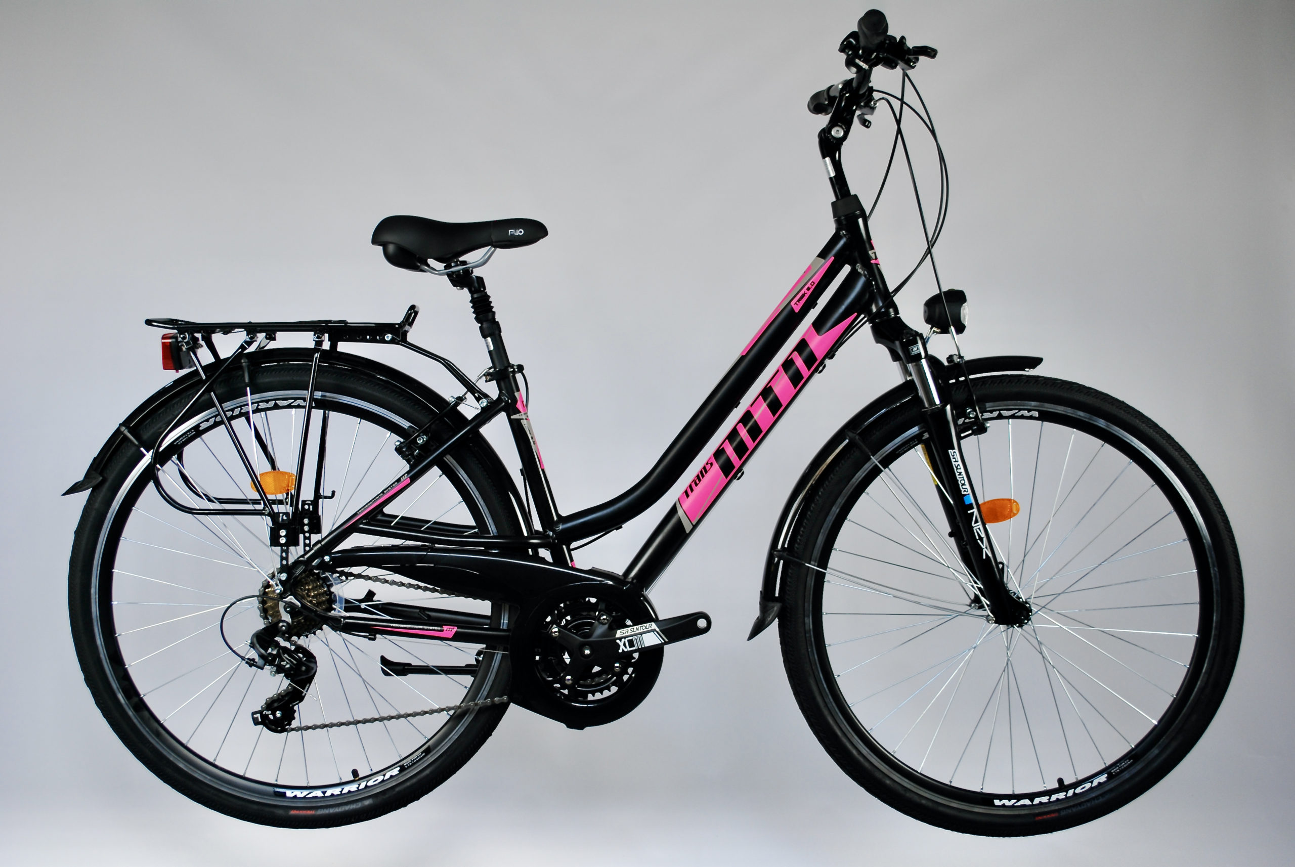 TransMontana Trekking kerékpár 2.0 Alu. NŐI 21seb. fekete/pink 19