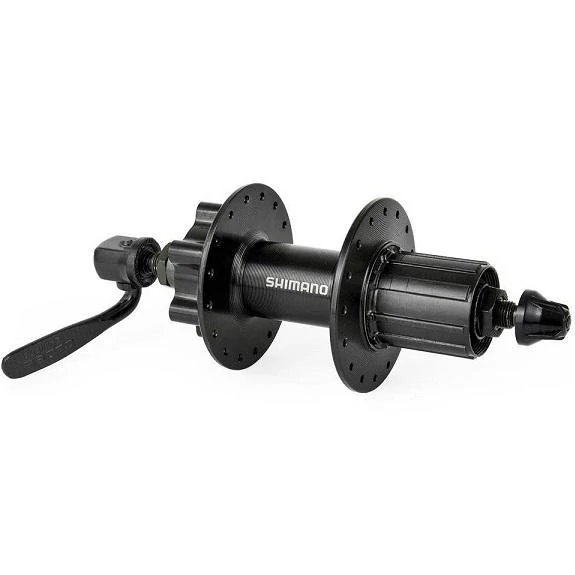 Hátsó agy alu Shimano TX506 32ly fekete tárcs.6cs