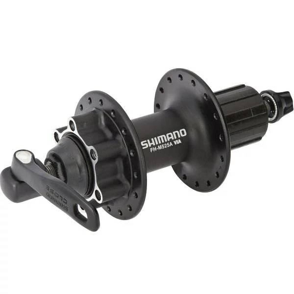 Hátsó agy alu Shimano Deore 32ly fekete tárcs.6cs