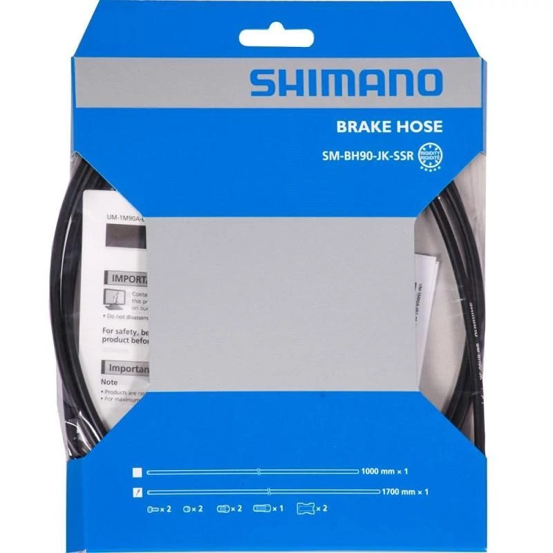 Tárcsafék olajvezeték 100cm fekete BH90 Shimano