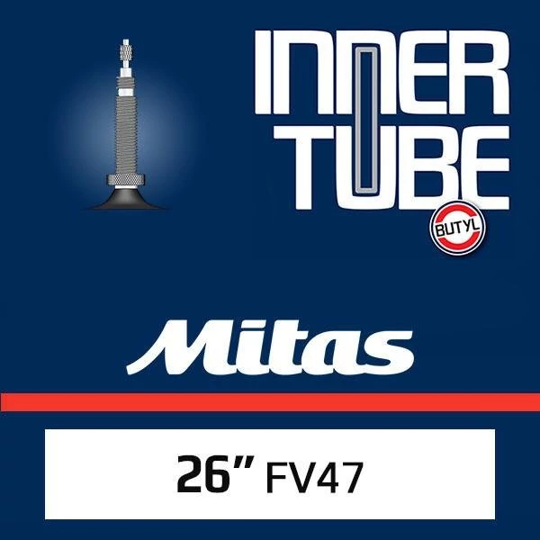 Tömlő 26×1,10/1,75 (28/47-559) FV47 Mitas