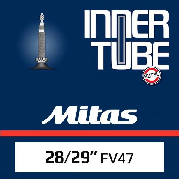 Tömlő 28/29×1,75/2,45 (47/62-622/635) FV47mm Mitas