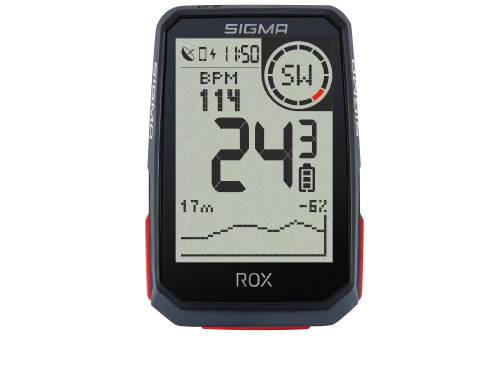 SIGMA ROX 4.0 HR GPS kerékpár computer szett