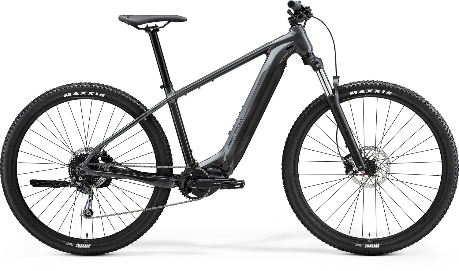 MERIDA 2022 eBIG NINE 400 elektromos MTB kerékpár SZÜRKE/FEKETE