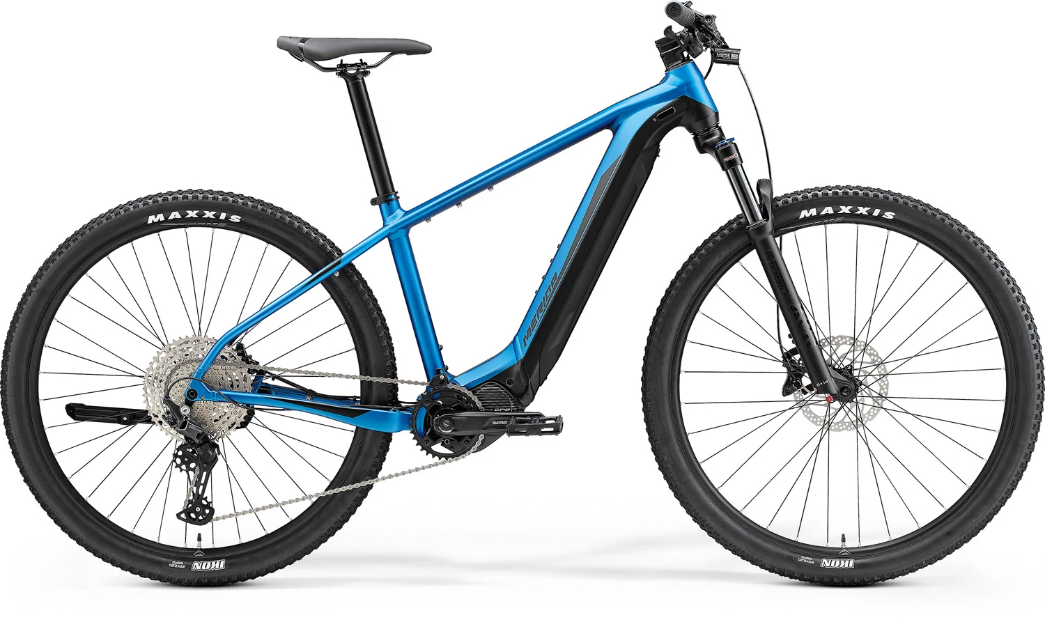 MERIDA 2022 eBIG NINE 600 elektromos MTB kerékpár KÉK/FEKETE
