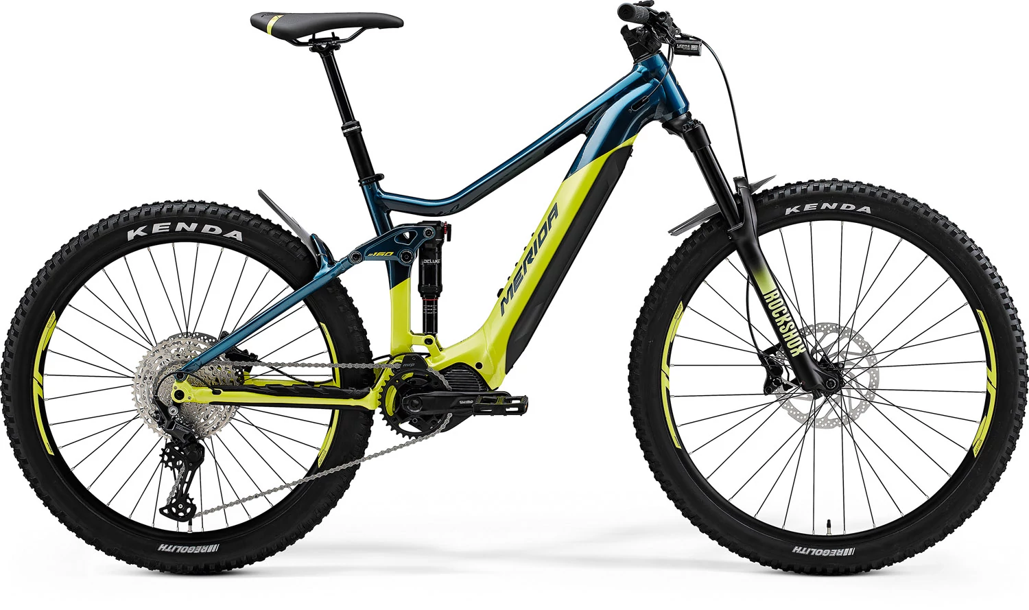 MERIDA 2022 eONE-SIXTY 500 elektromos MTB kerékpár KÉKESZÖLD/KÉK/LIME