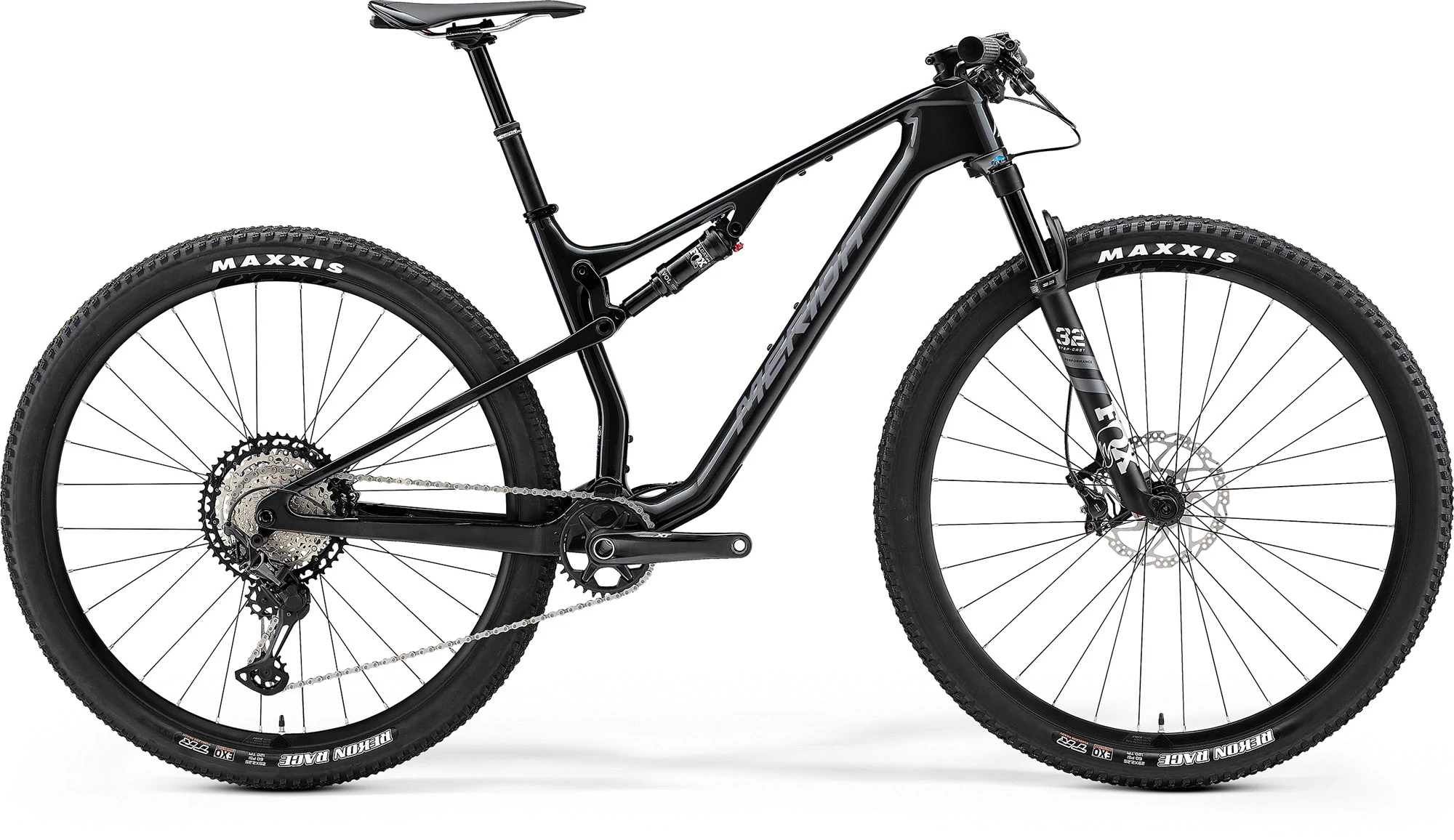 MERIDA 2022 NINETY-SIX RC XT MTB KERÉKPÁR EZÜST/FEKETE/EZÜST