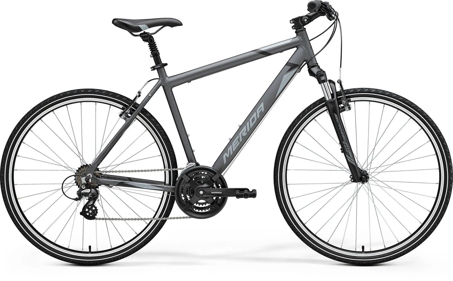 MERIDA 2022 CROSSWAY 10-V FÉRFI CROSS TREKKING KERÉKPÁR SZÜRKE/FEKETE