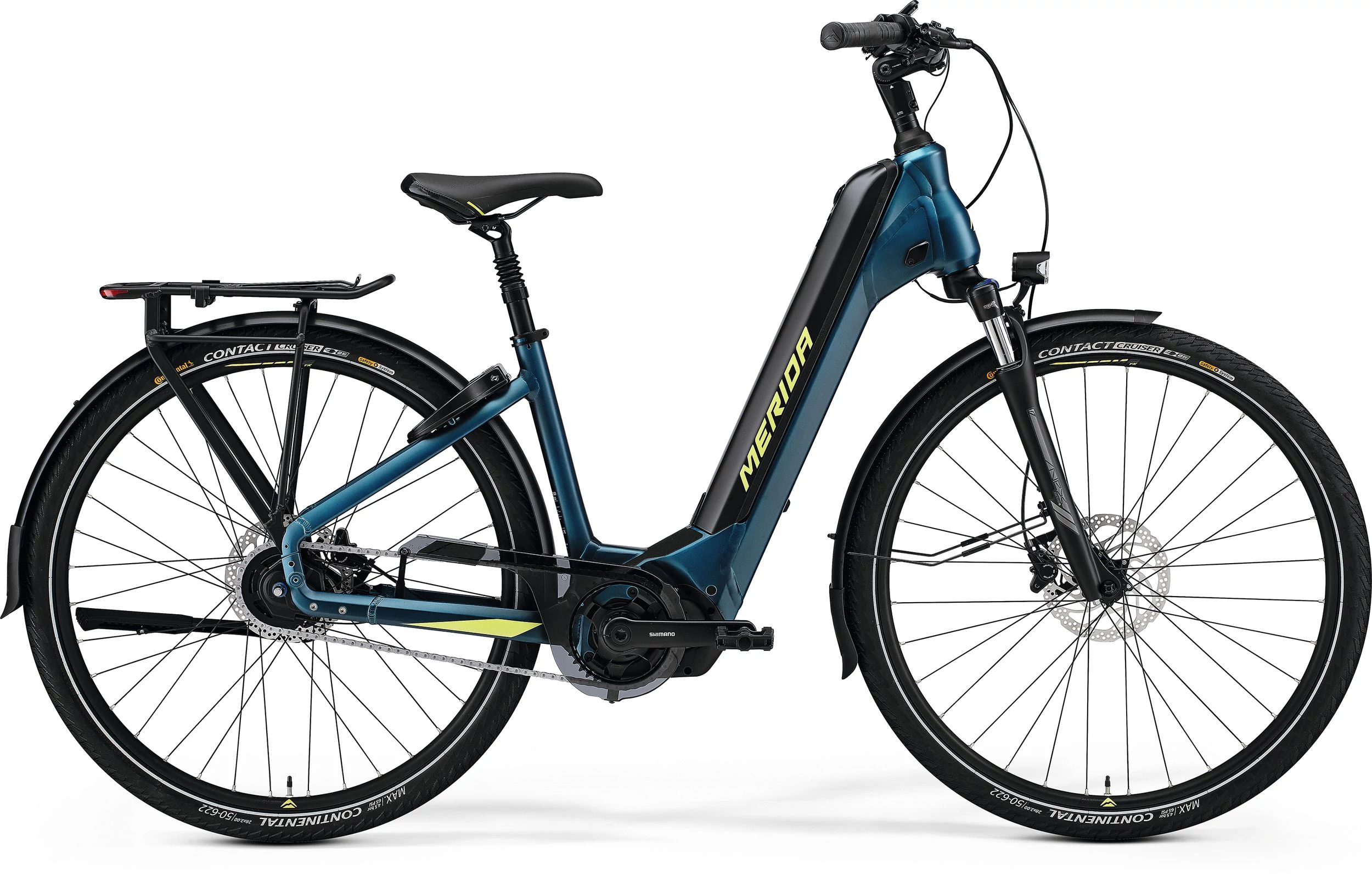 MERIDA 2022 eSPRESSO CITY 700 EQ ELEKTROMOS VÁROSI KERÉKPÁR KÉKESZÖLD/KÉK